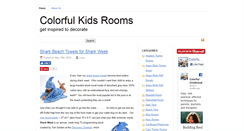 Desktop Screenshot of colorfulkidsrooms.com